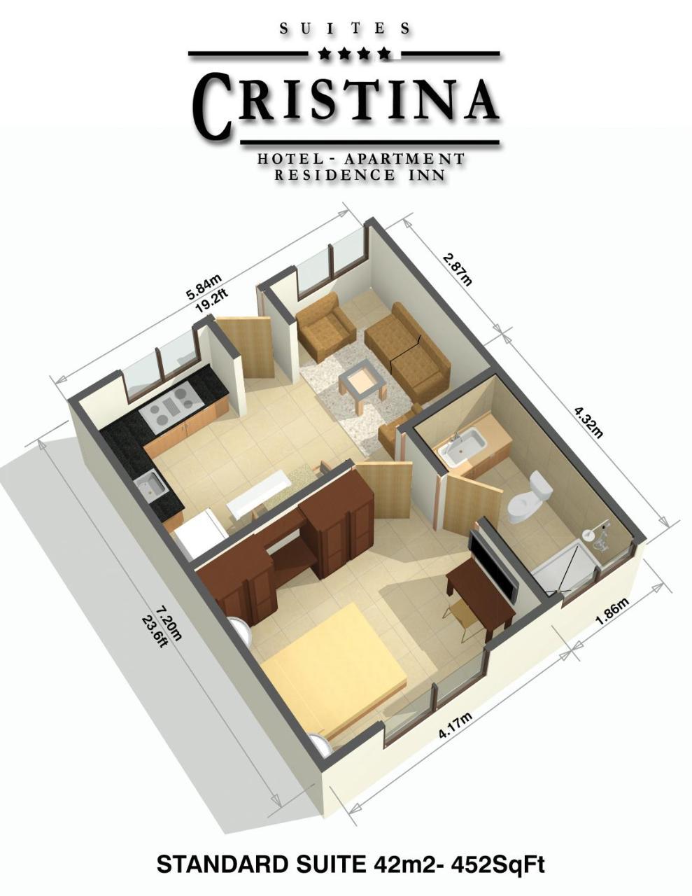 Hotel Residence Inn Suites Cristina San José Exterior foto
